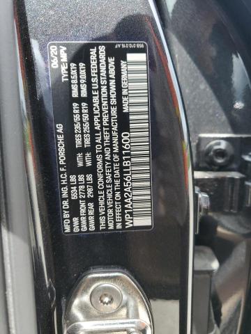 2020 PORSCHE MACAN - WP1AA2A56LLB11600