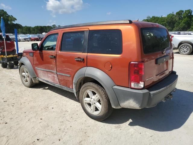 DODGE NITRO SXT 2007 orange  gas 1D8GT28K47W690156 photo #3