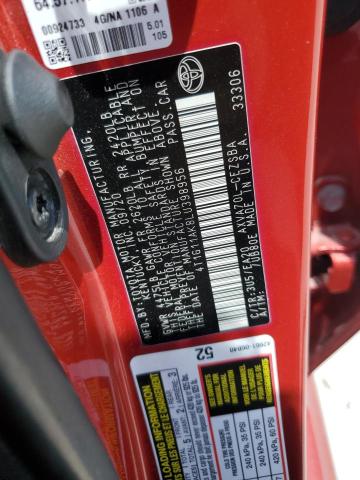 2020 TOYOTA CAMARY SE 4T1G11AK8LU398956