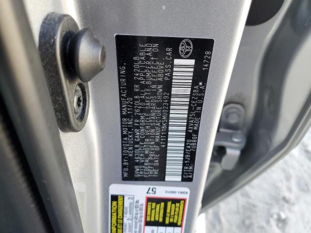 2021 TOYOTA CAMRY SE - 4T1T11BK5MU023492