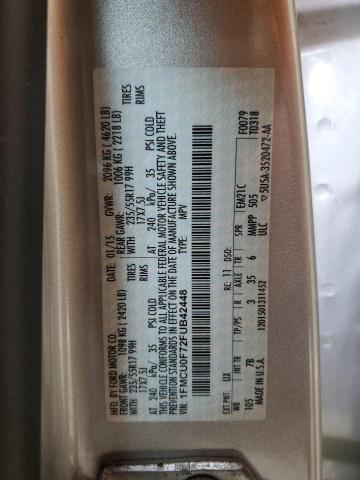 2015 FORD ESCAPE S 1FMCU0F72FUB42448