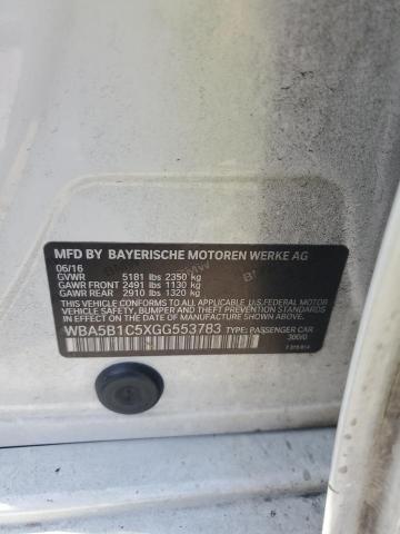 2016 BMW 535 I WBA5B1C5XGG553783