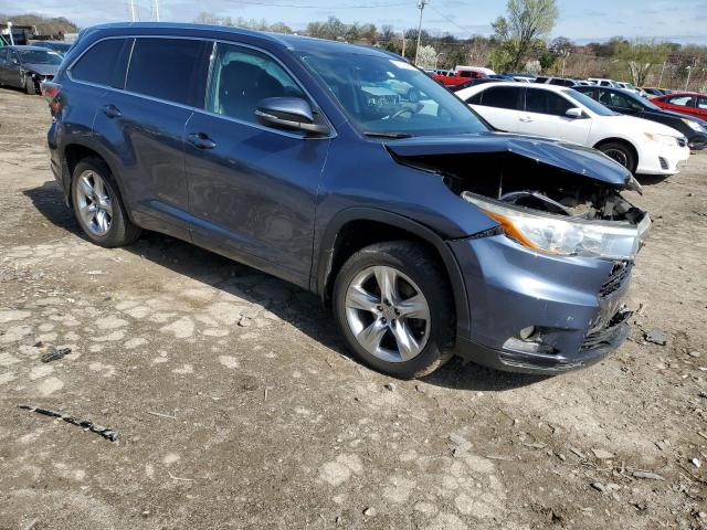 Vin: 5tddkrfh2fs196056, lot: 51205095, toyota highlander limited 20154