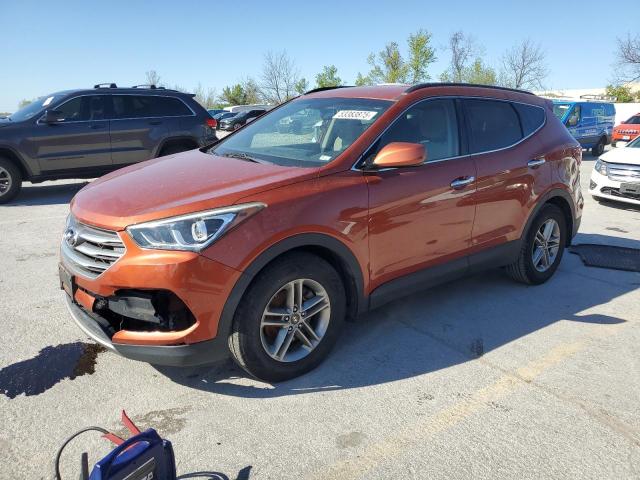 Vin: 5xyzu3lb2hg424070, lot: 53383875, hyundai santa fe 2017 img_1