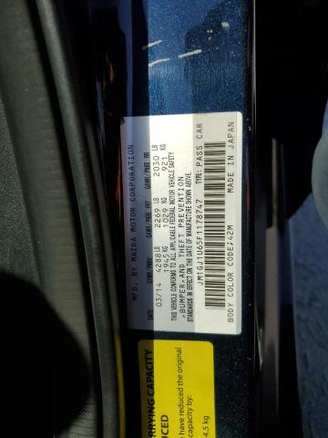 2015 MAZDA 6 - JM1GJ1U65F1178747