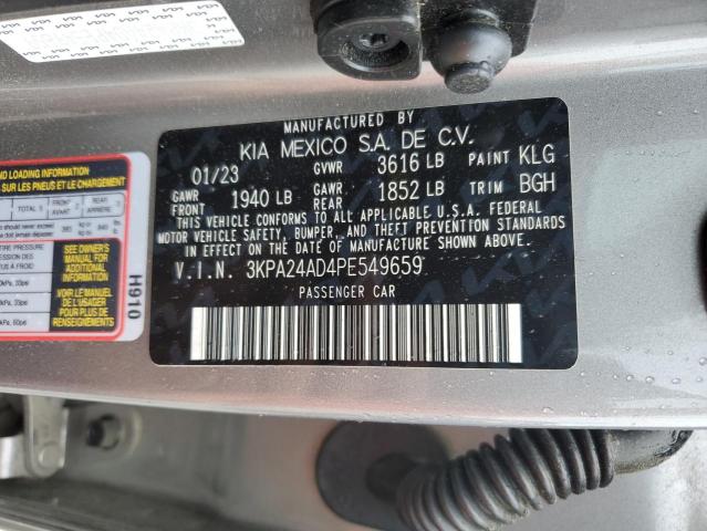 2023 KIA RIO LX 3KPA24AD4PE549659