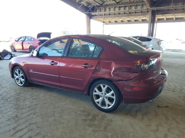MAZDA 3 S 2008 burgundy  gas JM1BK324181107746 photo #3