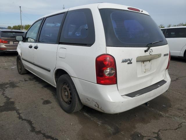 MAZDA MPV WAGON 2003 white  gas JM3LW28A330377583 photo #3