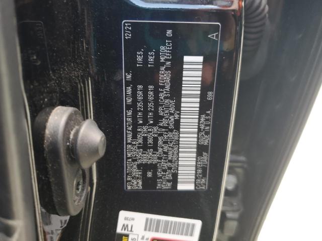 2022 TOYOTA HIGHLANDER - 5TDGZRBH6NS178687