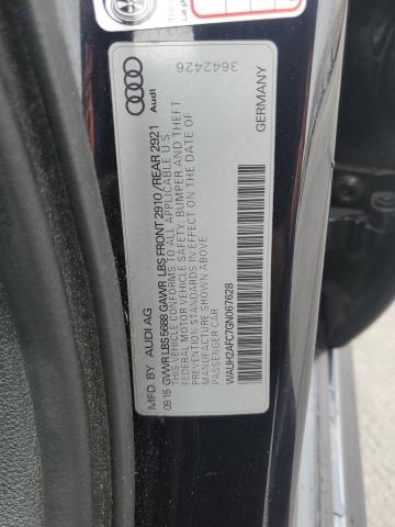 2016 AUDI S6 PRESTIG WAUH2AFC7GN067628