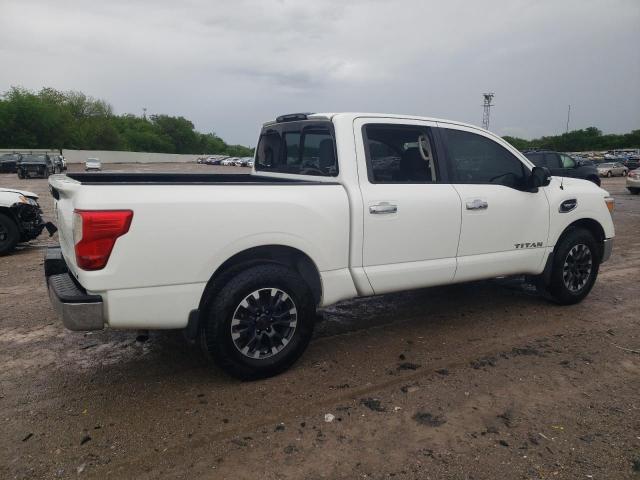 NISSAN TITAN S 2017 white  gas 1N6AA1EK6HN522600 photo #4