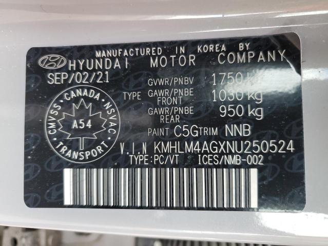 2022 HYUNDAI ELANTRA SE - KMHLM4AGXNU250524