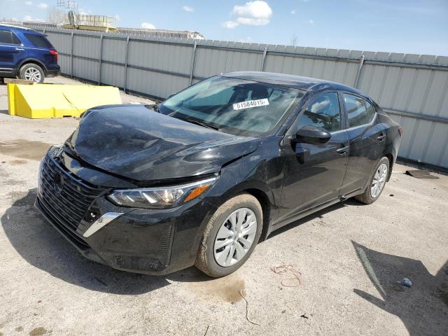 NISSAN SENTRA S 2024 black  gas 3N1AB8BV7RY381292 photo #1