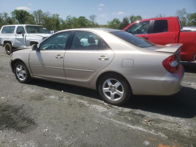 TOYOTA CAMRY LE 2002 gold sedan 4d gas 4T1BF30K22U011485 photo #3