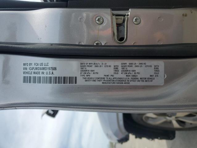 2021 JEEP CHEROKEE L - 1C4PJMDX4MD197506