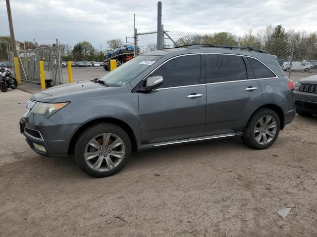 ACURA MDX ADVANC 2011 gray  gas 2HNYD2H54BH550121 photo #1