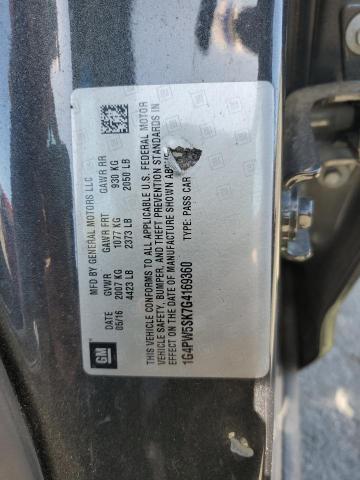 2016 BUICK VERANO SPORT TOURING - 1G4PW5SK7G4169360