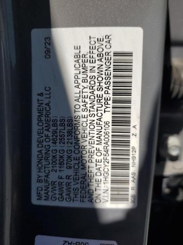 2024 HONDA ACCORD HYB - 1HGCY2F54RA006106