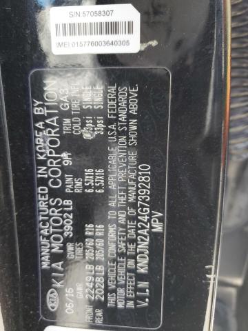 2016 KIA SOUL - KNDJN2A24G7392810