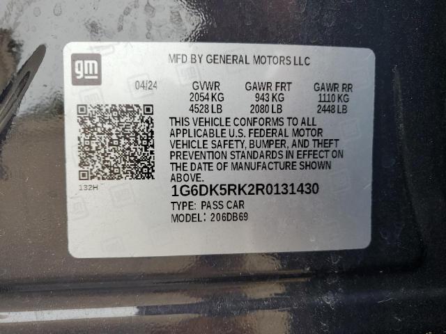 2024 CADILLAC CT4 LUXURY - 1G6DK5RK2R0131430