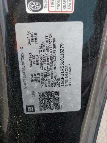 2020 CHEVROLET CAMARO LS - 1G1FB1RS5L0118279