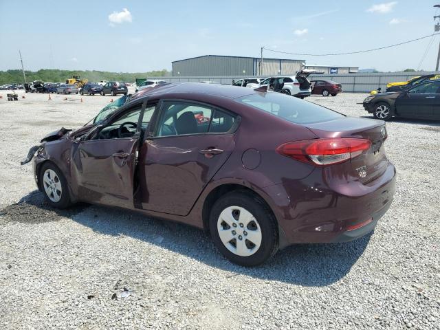 Vin: 3kpfk4a72he046455, lot: 55149065, kia forte lx 20172