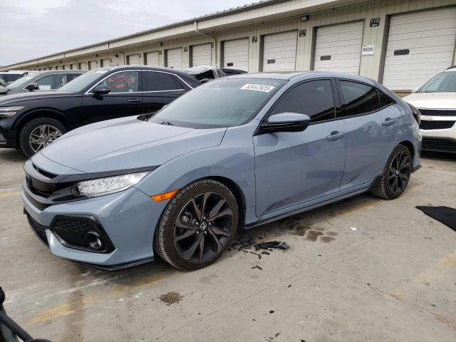 Vin: shhfk7h92ju229538, lot: 53447925, honda civic sport touring 2018 img_1