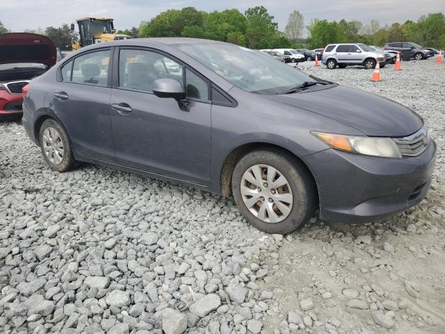 Vin: 2hgfb2f51ch332579, lot: 54264615, honda civic lx 20124
