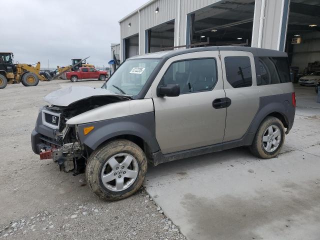 HONDA ELEMENT EX 2004 tan 4dr spor gas 5J6YH28644L032318 photo #1