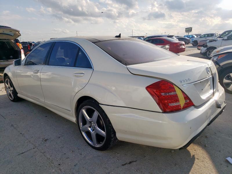 Vin: wddng7bb0aa347709, lot: 54007425, mercedes-benz s-class 550 20102