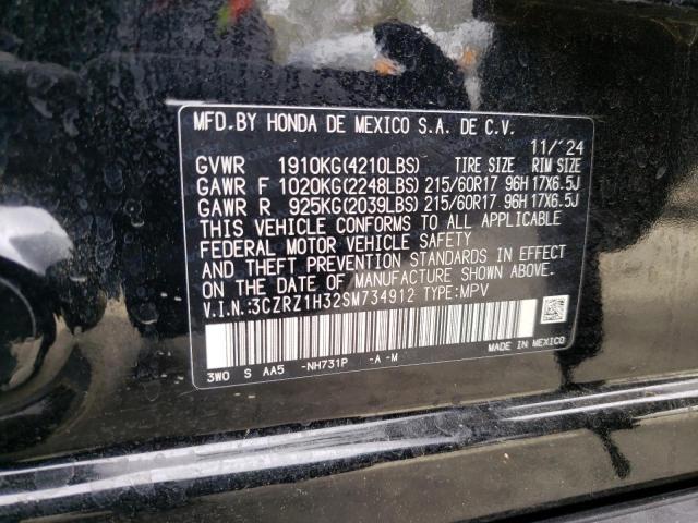 2025 HONDA HR-V LX - 3CZRZ1H32SM734912