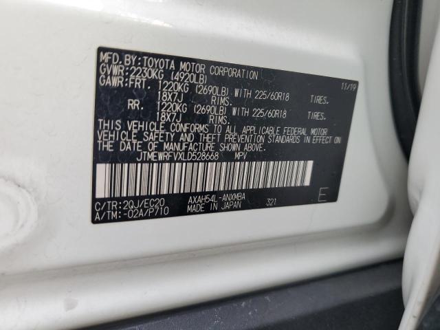 2020 TOYOTA RAV4 XSE - JTMEWRFVXLD528668