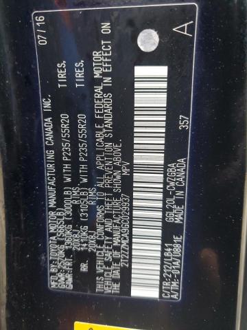 2016 LEXUS RX 350 - 2T2ZZMCA9GC029937