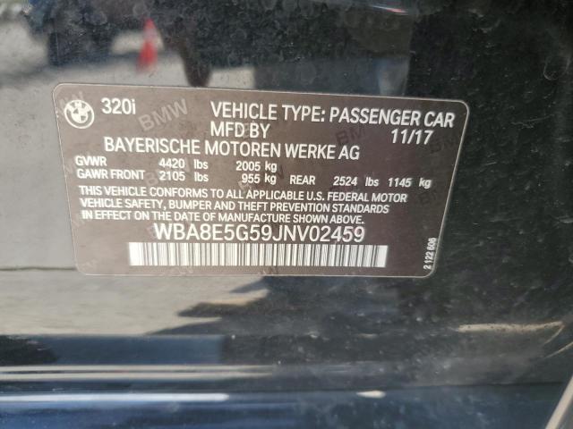 2018 BMW 320 XI - WBA8E5G59JNV02459