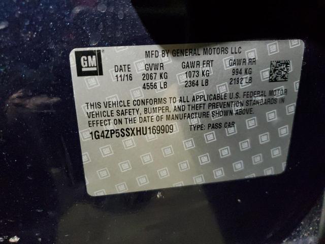 2017 BUICK LACROSSE E - 1G4ZP5SSXHU169909