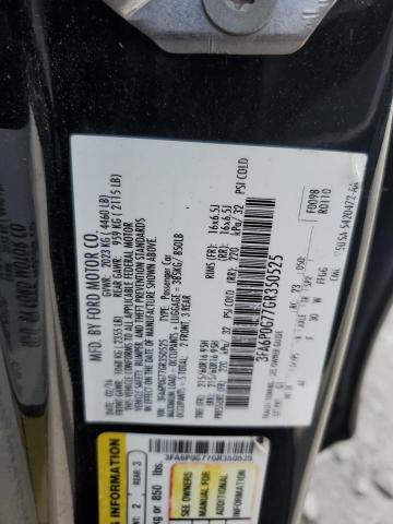2016 FORD FUSION S - 3FA6P0G77GR350525