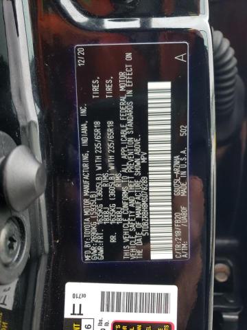 2021 TOYOTA HIGHLANDER - 5TDBZRBH8MS078289