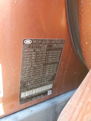 2018 LAND ROVER DISCOVERY SALRT2RV5JA048896
