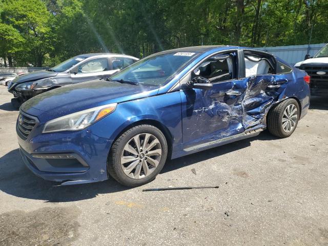 Vin: 5npe34af1hh568702, lot: 52901955, hyundai sonata sport 2017 img_1