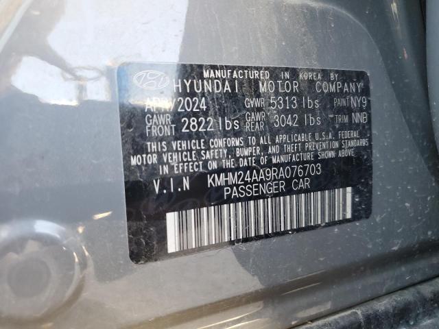 2024 HYUNDAI IONIQ 6 SE KMHM24AA9RA076703