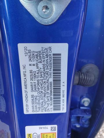 2021 ACURA TLX TECH A - 19UUB6F56MA005965