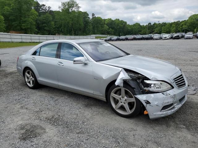 Vin: wddng7db9ca459683, lot: 55060675, mercedes-benz s-class 550 20124