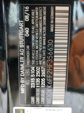 2017 MERCEDES-BENZ E 400 - WDDKK6FF2HF356630