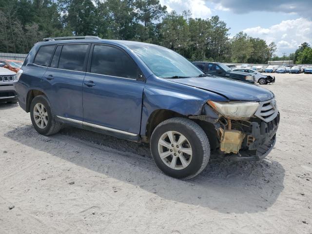 Vin: 5tdza3eh7ds041247, lot: 54598755, toyota highlander base 20134