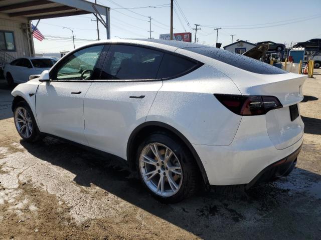 TESLA MODEL Y 2022 white  electric 7SAYGDEE8NF554957 photo #3