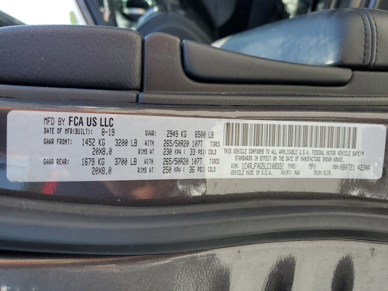 JEEP GRAND CHEROKEE LAREDO