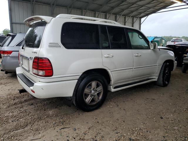 LEXUS LX 470 2006 white  gas JTJHT00W564018281 photo #4