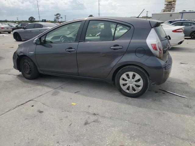 TOYOTA PRIUS C 2013 gray  hybrid engine JTDKDTB32D1035421 photo #3