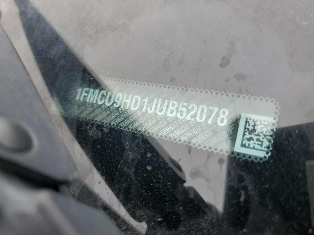 2018 FORD ESCAPE SEL 1FMCU9HD1JUB52078