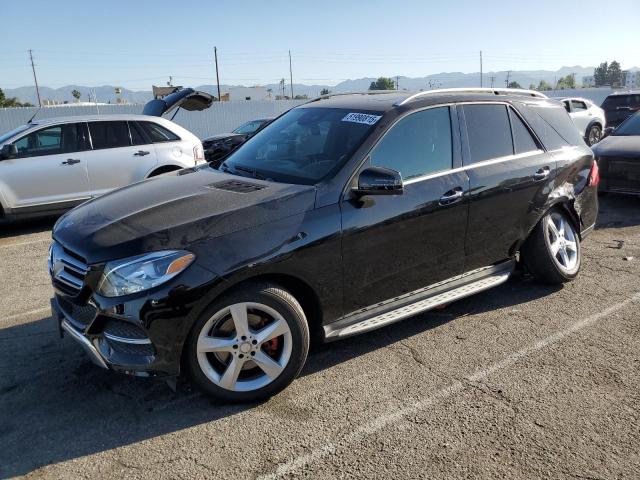 MERCEDES-BENZ GLE 350 4M 2017 black  gas 4JGDA5HB2HA889449 photo #1